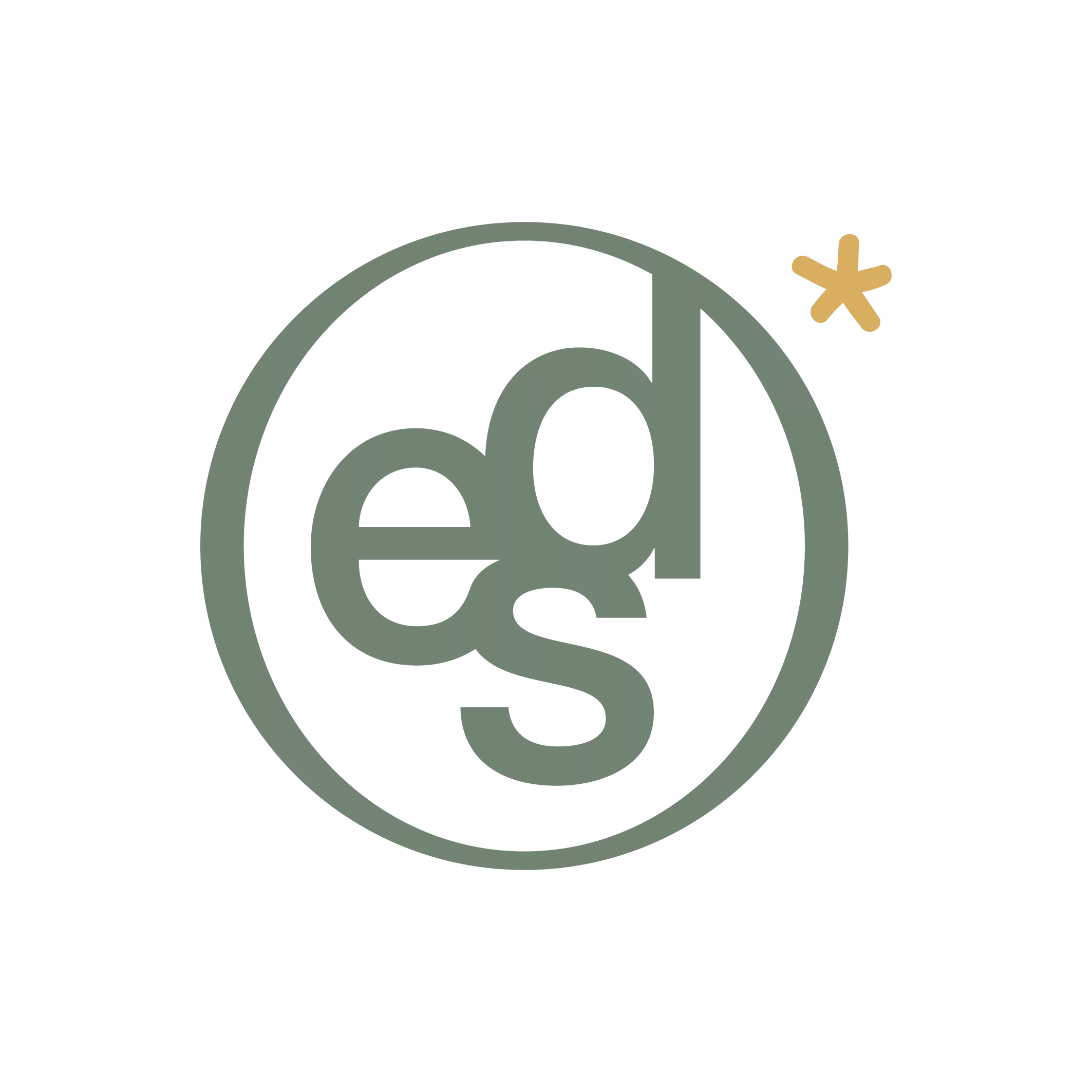 Monogramme eds couleur